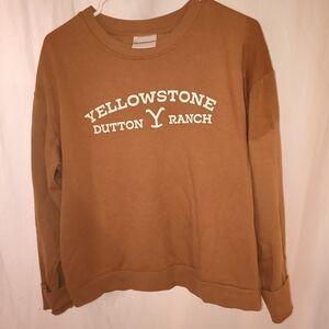 Brown Yellowstone Dutton Ranch Sweatshirt